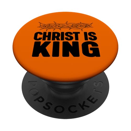 Christus ist König PopSockets Klebender PopGrip Christus ist König PopSockets Klebender PopGrip von True Believing Christian Tees