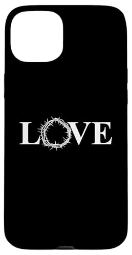 Dornenkrone Jesus Liebe Hülle für iPhone 15 Plus Dornenkrone Jesus Liebe Hülle für iPhone 15 Plus von True Believing Christian Tees