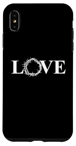 Dornenkrone Jesus Liebe Hülle für iPhone XS Max Dornenkrone Jesus Liebe Hülle für iPhone XS Max von True Believing Christian Tees