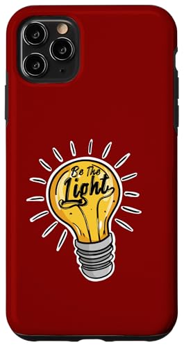 Glühbirne ist das Licht Hülle für iPhone 11 Pro Max Glühbirne ist das Licht Hülle für iPhone 11 Pro Max von True Believing Christian Tees