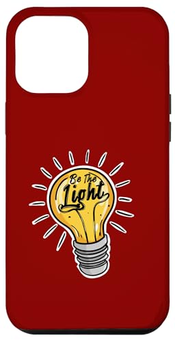 Glühbirne ist das Licht Hülle für iPhone 12 Pro Max Glühbirne ist das Licht Hülle für iPhone 12 Pro Max von True Believing Christian Tees