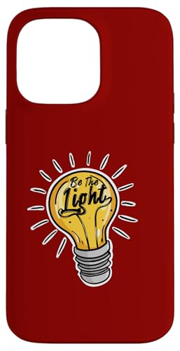 Glühbirne ist das Licht Hülle für iPhone 14 Pro Max Glühbirne ist das Licht Hülle für iPhone 14 Pro Max von True Believing Christian Tees