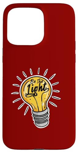 Glühbirne ist das Licht Hülle für iPhone 15 Pro Max Glühbirne ist das Licht Hülle für iPhone 15 Pro Max von True Believing Christian Tees