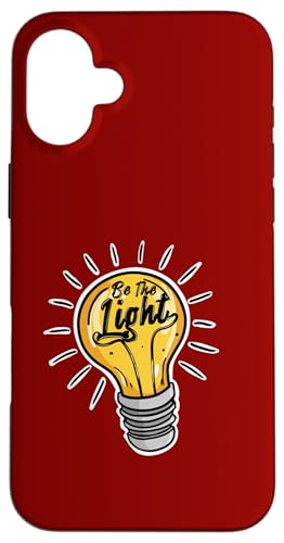Glühbirne ist das Licht Hülle für iPhone 16 Plus Glühbirne ist das Licht Hülle für iPhone 16 Plus von True Believing Christian Tees