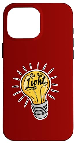 Glühbirne ist das Licht Hülle für iPhone 16 Pro Max Glühbirne ist das Licht Hülle für iPhone 16 Pro Max von True Believing Christian Tees