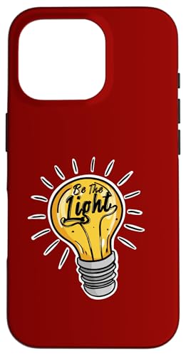 Glühbirne ist das Licht Hülle für iPhone 16 Pro Glühbirne ist das Licht Hülle für iPhone 16 Pro von True Believing Christian Tees