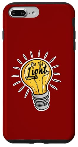 Glühbirne ist das Licht Hülle für iPhone 7 Plus/8 Plus Glühbirne ist das Licht Hülle für iPhone 7 Plus/8 Plus von True Believing Christian Tees