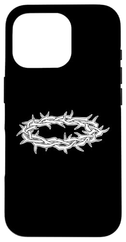 Jesus Dornenkrone Hülle für iPhone 16 Pro Jesus Dornenkrone Hülle für iPhone 16 Pro von True Believing Christian Tees