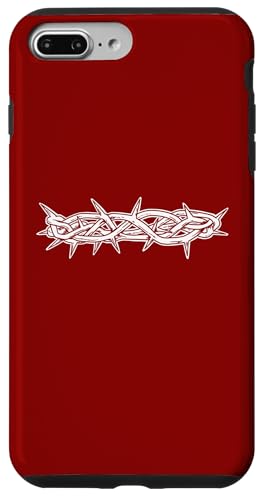 Jesus Dornenkrone Hülle für iPhone 7 Plus/8 Plus Jesus Dornenkrone Hülle für iPhone 7 Plus/8 Plus von True Believing Christian Tees