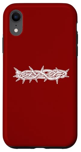Jesus Dornenkrone Hülle für iPhone XR Jesus Dornenkrone Hülle für iPhone XR von True Believing Christian Tees