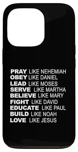 Pray Like Nehemiah Hülle für iPhone 13 Pro Pray Like Nehemiah Hülle für iPhone 13 Pro von True Believing Christian Tees