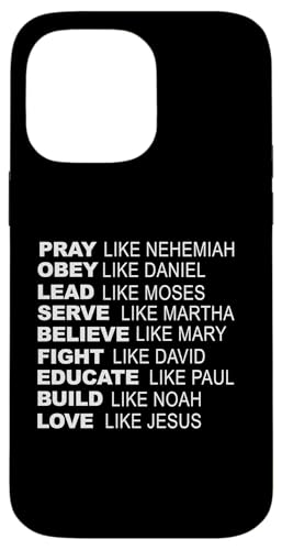Pray Like Nehemiah Hülle für iPhone 14 Pro Max Pray Like Nehemiah Hülle für iPhone 14 Pro Max von True Believing Christian Tees