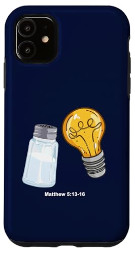 Sei das Salz und das Licht Hülle für iPhone 11 Sei das Salz und das Licht Hülle für iPhone 11 von True Believing Christian Tees