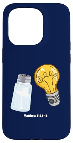 Sei das Salz und das Licht Hülle für iPhone 15 Pro Sei das Salz und das Licht Hülle für iPhone 15 Pro von True Believing Christian Tees