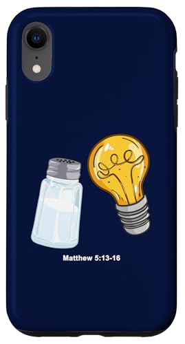 Sei das Salz und das Licht Hülle für iPhone XR Sei das Salz und das Licht Hülle für iPhone XR von True Believing Christian Tees