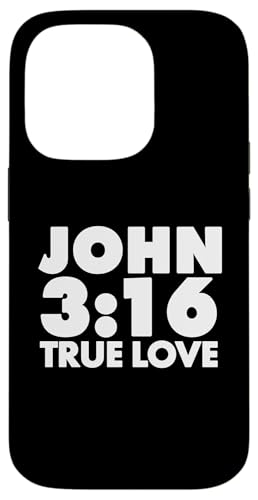 Wahre Liebe John 3:16 Hülle für iPhone 14 Pro Wahre Liebe John 3:16 Hülle für iPhone 14 Pro von True Believing Christian Tees
