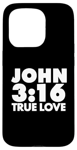 Wahre Liebe John 3:16 Hülle für iPhone 15 Pro von True Believing Christian Tees