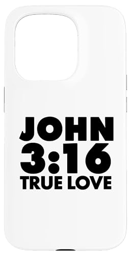 Wahre Liebe John 3:16 Hülle für iPhone 15 Pro Wahre Liebe John 3:16 Hülle für iPhone 15 Pro von True Believing Christian Tees