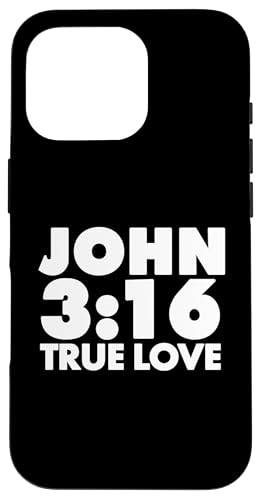 Wahre Liebe John 3:16 Hülle für iPhone 16 Pro Wahre Liebe John 3:16 Hülle für iPhone 16 Pro von True Believing Christian Tees