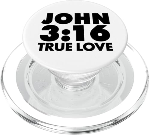 Wahre Liebe John 3:16 PopSockets PopGrip für MagSafe Wahre Liebe John 3:16 PopSockets PopGrip für MagSafe von True Believing Christian Tees
