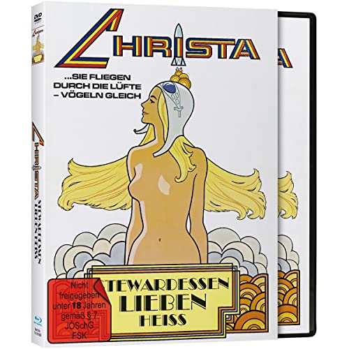 Geliebte Christa - Stewardessen lieben heiß - Blu-ray & DVD - Limited Deluxe Edition im Schuber plus Booklet [Blu-ray & DVD] von True Grit / Cargo
