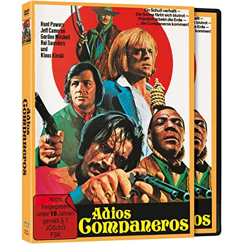 KLAUS KINSKI: Adios Companeros - Für einen Sarg voll Dollars - Blu-ray (+DVD) - Limited Deluxe Edition mit Schuber und Booklet [Blu-ray] von True Grit / Cargo