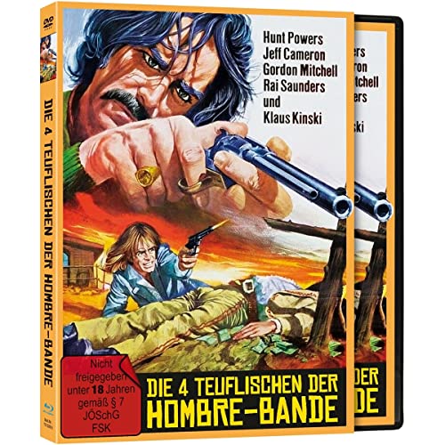 KLAUS KINSKI: Die 4 Teuflischen der Hombre-Bande - Blu-ray (+DVD) - Limited Deluxe Edition mit Schuber und Booklet [Blu-ray] von True Grit / Cargo