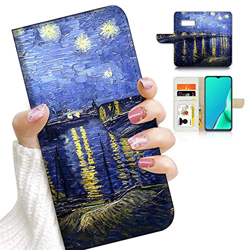 Klappetui für Samsung S8, Galaxy S8, A23025 Van Gogh, Sternennacht über Rhone 23025 von True Love Jewellery Pty Ltd