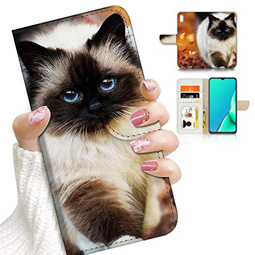 Klappetui für iPhone XR, Schutzhülle, A23218 Ragdoll Himalaya-Katze 23218 von True Love Jewellery Pty Ltd