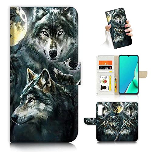 Klapphülle für Samsung S22, Samsung Galaxy S22, A31043 Spiritual Wolf 31043 von True Love Jewellery Pty Ltd