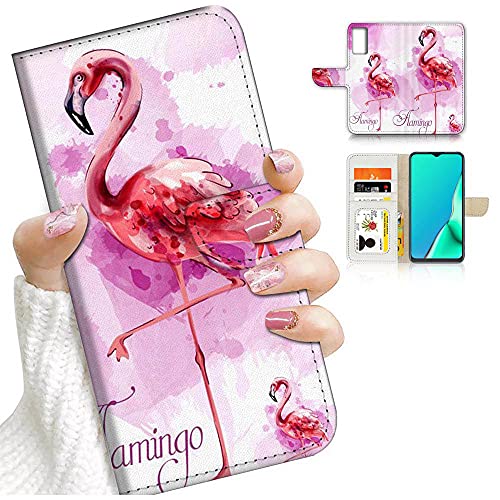 Schutzhülle für Samsung A12, Samsung Galaxy A52, Design mit Flamingo-Motiv von True Love Jewellery Pty Ltd