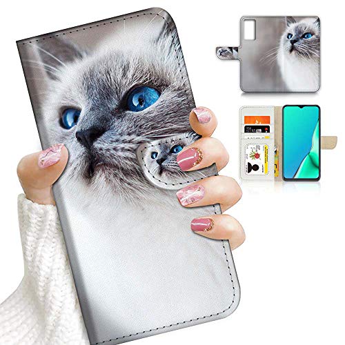 Schutzhülle für Samsung S21 FE, Samsung Galaxy S21 FE 5G, Design Flip Wallet Phone Case Cover, A23115 Kitten Cat Ragdoll 23115 von True Love Jewellery Pty Ltd