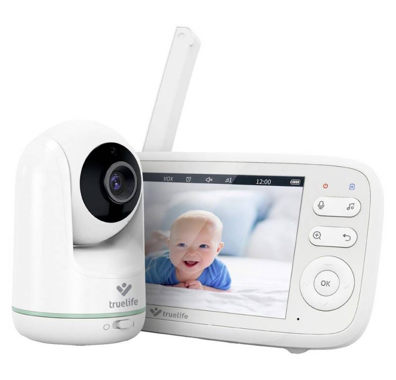 TrueLife Babyphone truelife R5 TLVMMNCR5NNWA Babyphone mit Kamera 2.4 GHz von TrueLife