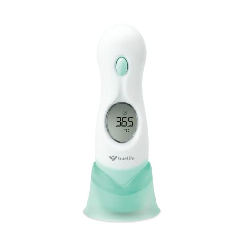 TrueLife Care Q5 Fieberthermometer und Ohrthermometer Akkurates Berührungsloses Infrarot Kontaktlos Stirnthermometer mit LCD Display für Kinder und Erwachsene | CE, RoHS, ISO, SUKL genehmigt TrueLife Care Q5 Fieberthermometer und Ohrthermometer Akkurates Berührungsloses Infrarot Kontaktlos Stirnthermometer mit LCD Display für Kinder und Erwachsene | CE, RoHS, ISO, SUKL genehmigt von TrueLife
