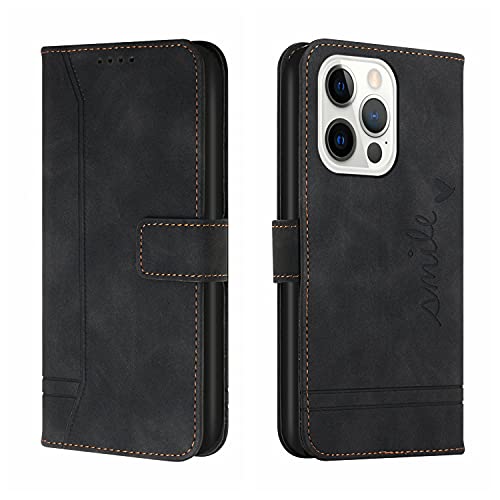 Trugox Handyhülle für Apple iPhone 13 Pro Hülle Klappbar Klapphülle mit Kartenfach Handytasche Handy Schutzhülle Tasche Leder Wallet Flip Case Slim Book Cover - Schwarz Trugox Handyhülle für Apple iPhone 13 Pro Hülle Klappbar Klapphülle mit Kartenfach Handytasche Handy Schutzhülle Tasche Leder Wallet Flip Case Slim Book Cover - Schwarz von Trugox