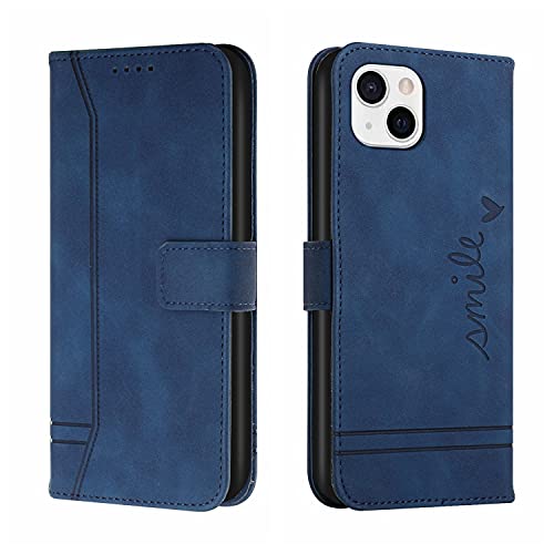 Trugox Handyhülle für Apple iPhone 14 Plus Hülle Klappbar Klapphülle mit Kartenfach Handytasche Handy Schutzhülle Tasche Leder Wallet Flip Case Slim Book Cover - Blau Trugox Handyhülle für Apple iPhone 14 Plus Hülle Klappbar Klapphülle mit Kartenfach Handytasche Handy Schutzhülle Tasche Leder Wallet Flip Case Slim Book Cover - Blau von Trugox