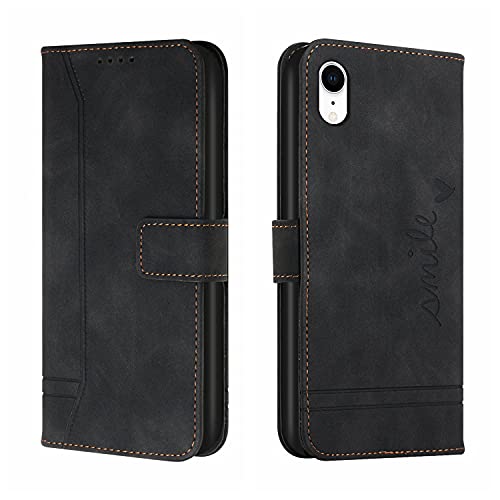 Trugox Handyhülle für Apple iPhone XR Hülle Klappbar Klapphülle mit Kartenfach Handytasche Handy Schutzhülle Tasche Leder Wallet Flip Case Slim Book Cover - Black Trugox Handyhülle für Apple iPhone XR Hülle Klappbar Klapphülle mit Kartenfach Handytasche Handy Schutzhülle Tasche Leder Wallet Flip Case Slim Book Cover - Black von Trugox
