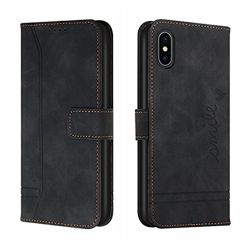 Trugox Handyhülle für Apple iPhone XS Max Hülle Klappbar Klapphülle mit Kartenfach Handytasche Handy Schutzhülle Tasche Leder Wallet Flip Case Slim Book Cover - Schwarz Trugox Handyhülle für Apple iPhone XS Max Hülle Klappbar Klapphülle mit Kartenfach Handytasche Handy Schutzhülle Tasche Leder Wallet Flip Case Slim Book Cover - Schwarz von Trugox