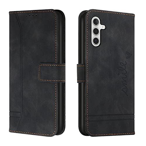 Trugox Handyhülle für Samsung Galaxy A35 5G Hülle Klappbar Klapphülle mit Kartenfach Handytasche Handy Schutzhülle Tasche Leder Wallet Flip Case Slim Book Cover - Schwarz Trugox Handyhülle für Samsung Galaxy A35 5G Hülle Klappbar Klapphülle mit Kartenfach Handytasche Handy Schutzhülle Tasche Leder Wallet Flip Case Slim Book Cover - Schwarz von Trugox