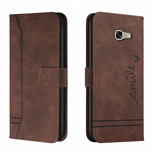 Trugox Handyhülle für Samsung Galaxy A5 2017 / A520 Hülle Klappbar Klapphülle mit Kartenfach Handytasche Handy Schutzhülle Tasche Leder Wallet Flip Case Slim Book Cover - Brown Trugox Handyhülle für Samsung Galaxy A5 2017 / A520 Hülle Klappbar Klapphülle mit Kartenfach Handytasche Handy Schutzhülle Tasche Leder Wallet Flip Case Slim Book Cover - Brown von Trugox