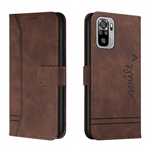 Trugox Handyhülle für Xiaomi Redmi Note 10S Hülle Klappbar Klapphülle mit Kartenfach Handytasche Handy Schutzhülle Tasche Leder Wallet Flip Case Slim Book Cover - Braun Trugox Handyhülle für Xiaomi Redmi Note 10S Hülle Klappbar Klapphülle mit Kartenfach Handytasche Handy Schutzhülle Tasche Leder Wallet Flip Case Slim Book Cover - Braun von Trugox