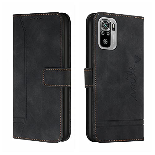 Trugox Handyhülle für Xiaomi Redmi Note 10S Hülle Klappbar Klapphülle mit Kartenfach Handytasche Handy Schutzhülle Tasche Leder Wallet Flip Case Slim Book Cover - Schwarz Trugox Handyhülle für Xiaomi Redmi Note 10S Hülle Klappbar Klapphülle mit Kartenfach Handytasche Handy Schutzhülle Tasche Leder Wallet Flip Case Slim Book Cover - Schwarz von Trugox