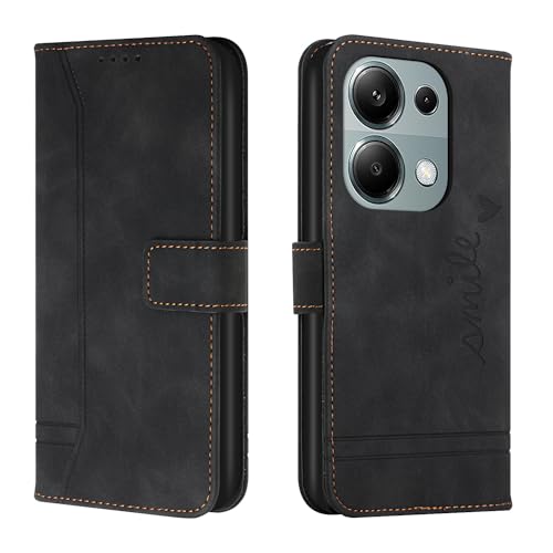 Trugox Handyhülle für Xiaomi Redmi Note 13 Pro 4G Hülle Klappbar Klapphülle mit Kartenfach Handytasche Handy Schutzhülle Tasche Leder Wallet Flip Case Slim Book Cover - Schwarz Trugox Handyhülle für Xiaomi Redmi Note 13 Pro 4G Hülle Klappbar Klapphülle mit Kartenfach Handytasche Handy Schutzhülle Tasche Leder Wallet Flip Case Slim Book Cover - Schwarz von Trugox