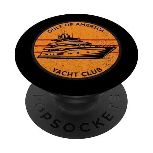 Golf von Amerika Yacht Club Trump Golf von USA PopSockets Klebender PopGrip Golf von Amerika Yacht Club Trump Golf von USA PopSockets Klebender PopGrip von Trump Gulf Of USA Merch