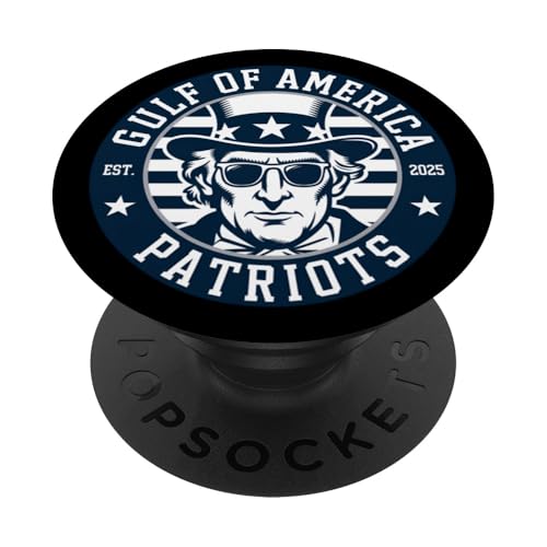 Golf von USA America Patriots 2025 Golf von USA PopSockets Klebender PopGrip Golf von USA America Patriots 2025 Golf von USA PopSockets Klebender PopGrip von Trump Gulf Of USA Merch