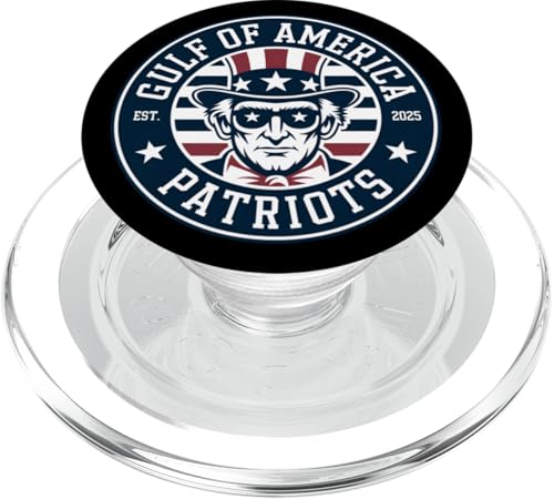 Golf von USA America Patriots 2025 Golf von USA PopSockets PopGrip für MagSafe Golf von USA America Patriots 2025 Golf von USA PopSockets PopGrip für MagSafe von Trump Gulf Of USA Merch