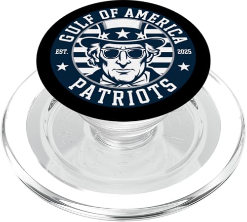 Golf von USA America Patriots 2025 Golf von USA PopSockets PopGrip für MagSafe Golf von USA America Patriots 2025 Golf von USA PopSockets PopGrip für MagSafe von Trump Gulf Of USA Merch