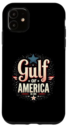 Golf von USA Amerika Est 2025 Golf von US Amerika Hülle für iPhone 11 von Trump Gulf Of USA Merch