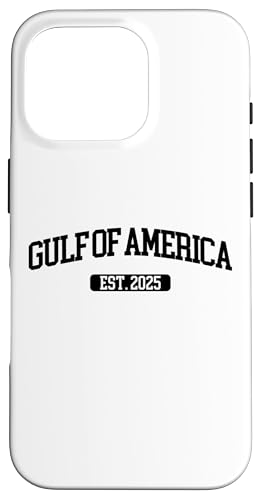 Golf von USA Amerika Est 2025 Golf von US Amerika Hülle für iPhone 16 Pro Golf von USA Amerika Est 2025 Golf von US Amerika Hülle für iPhone 16 Pro von Trump Gulf Of USA Merch