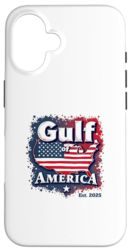Golf von USA Amerika Est 2025 Golf von US Amerika Hülle für iPhone 16 von Trump Gulf Of USA Merch